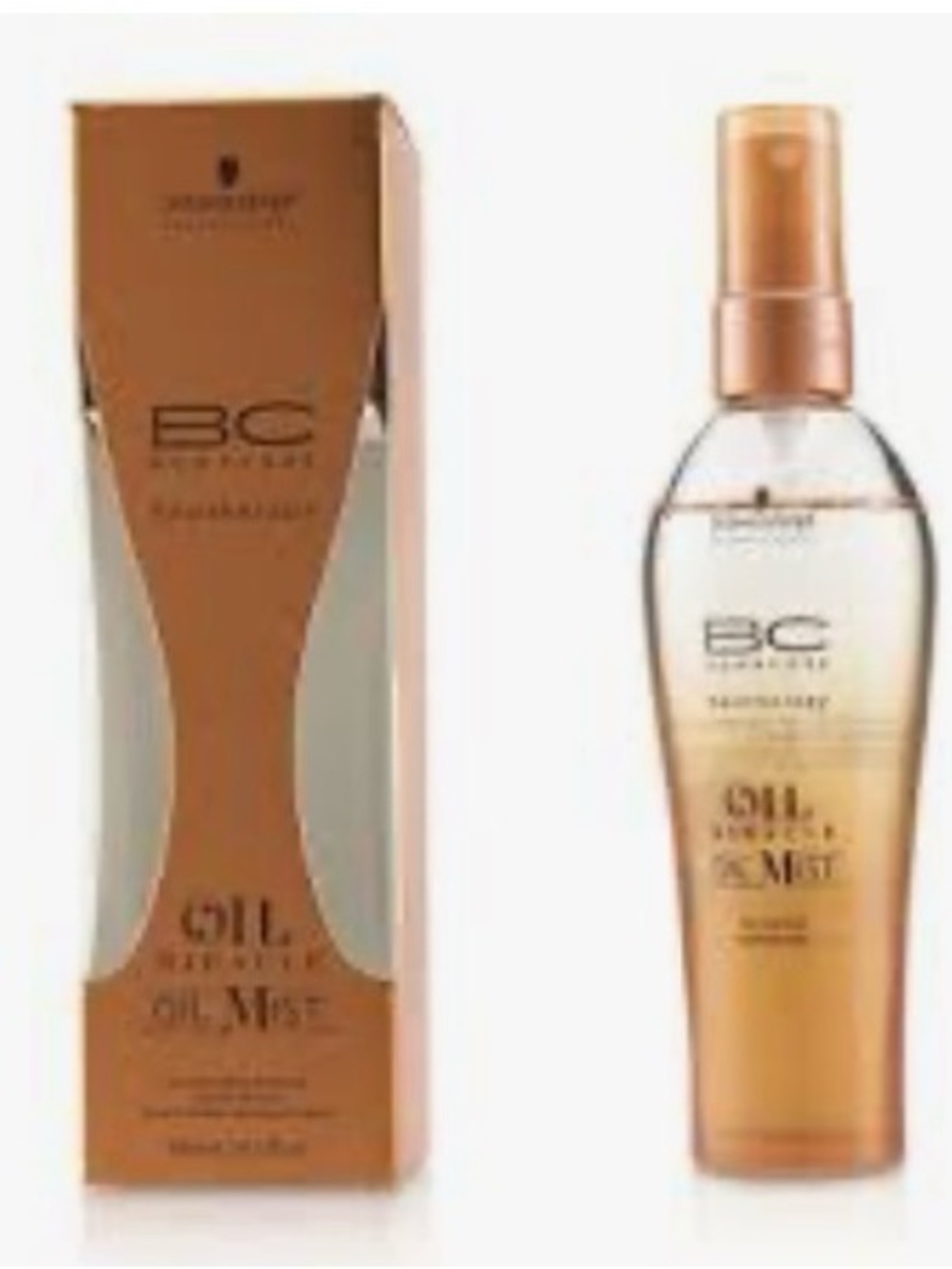 NIB Schwarzkopf BC
Bonacure oil miracle oil mist for normal to thick hair 3.3oz